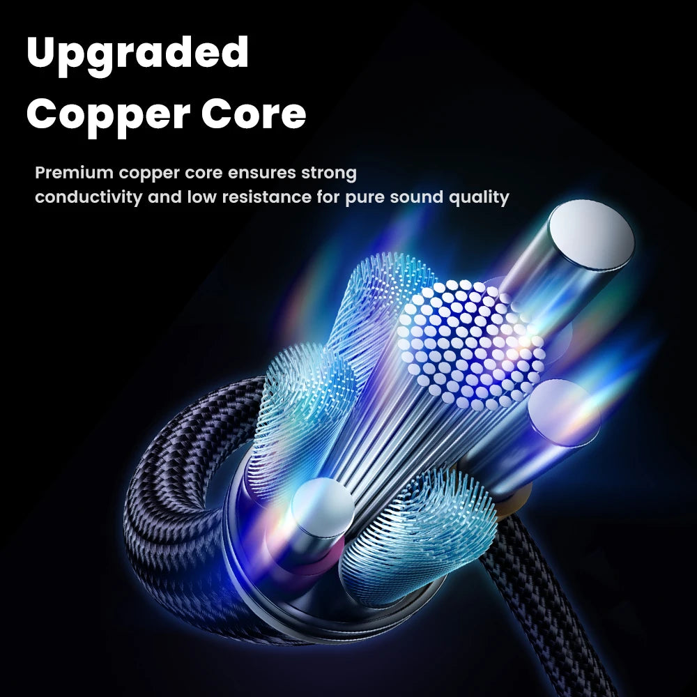USB C and Lightning to 3.5mm Audio Adapter Cable for Phones Tablets and Laptops