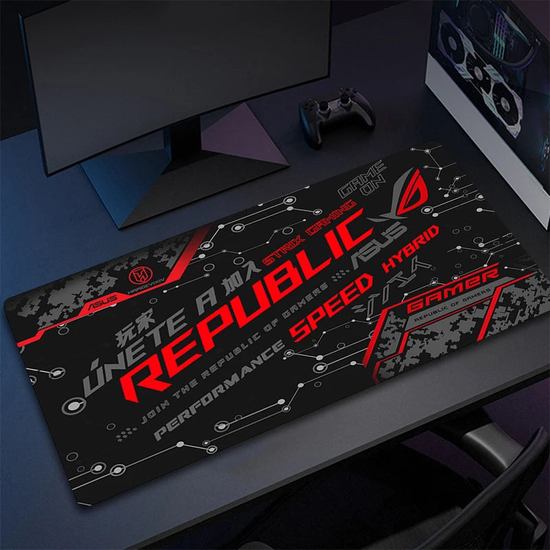 Large Anime Gaming Mouse Pad with Non-Slip Rubber Base for Desk and PC Accessories