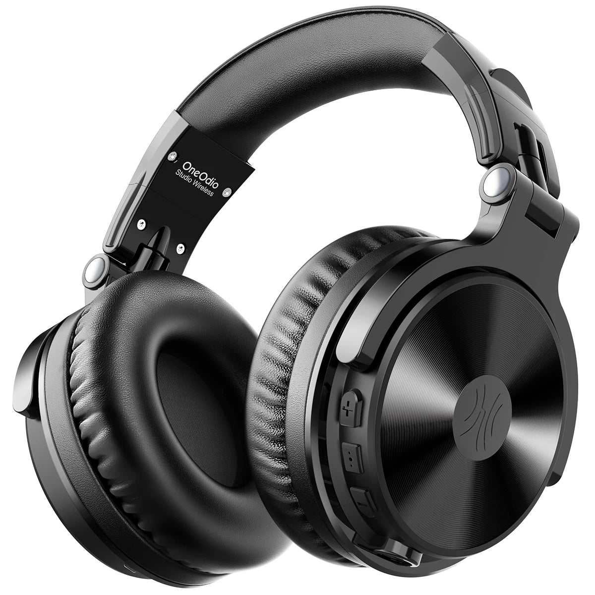 Wireless Over-Ear Bluetooth 5.2 Headphones with Microphone Hi-Res Audio and 110 Hour Battery Life