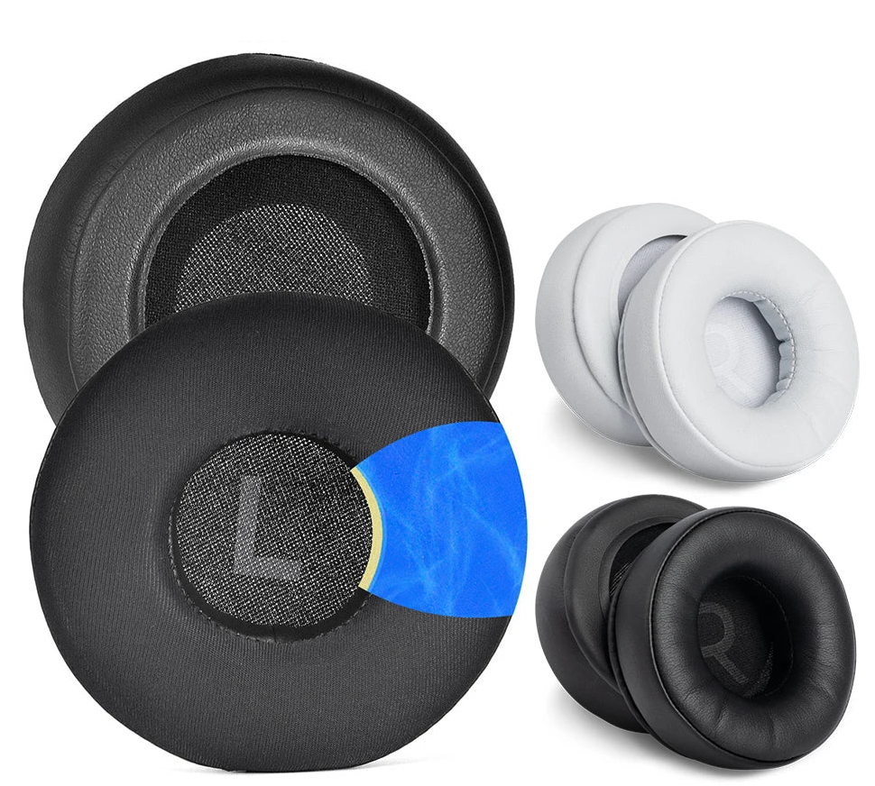 Replacement Ear Pads Memory Foam Cushions for Positive Vibration 2 Headphones Various Finishes