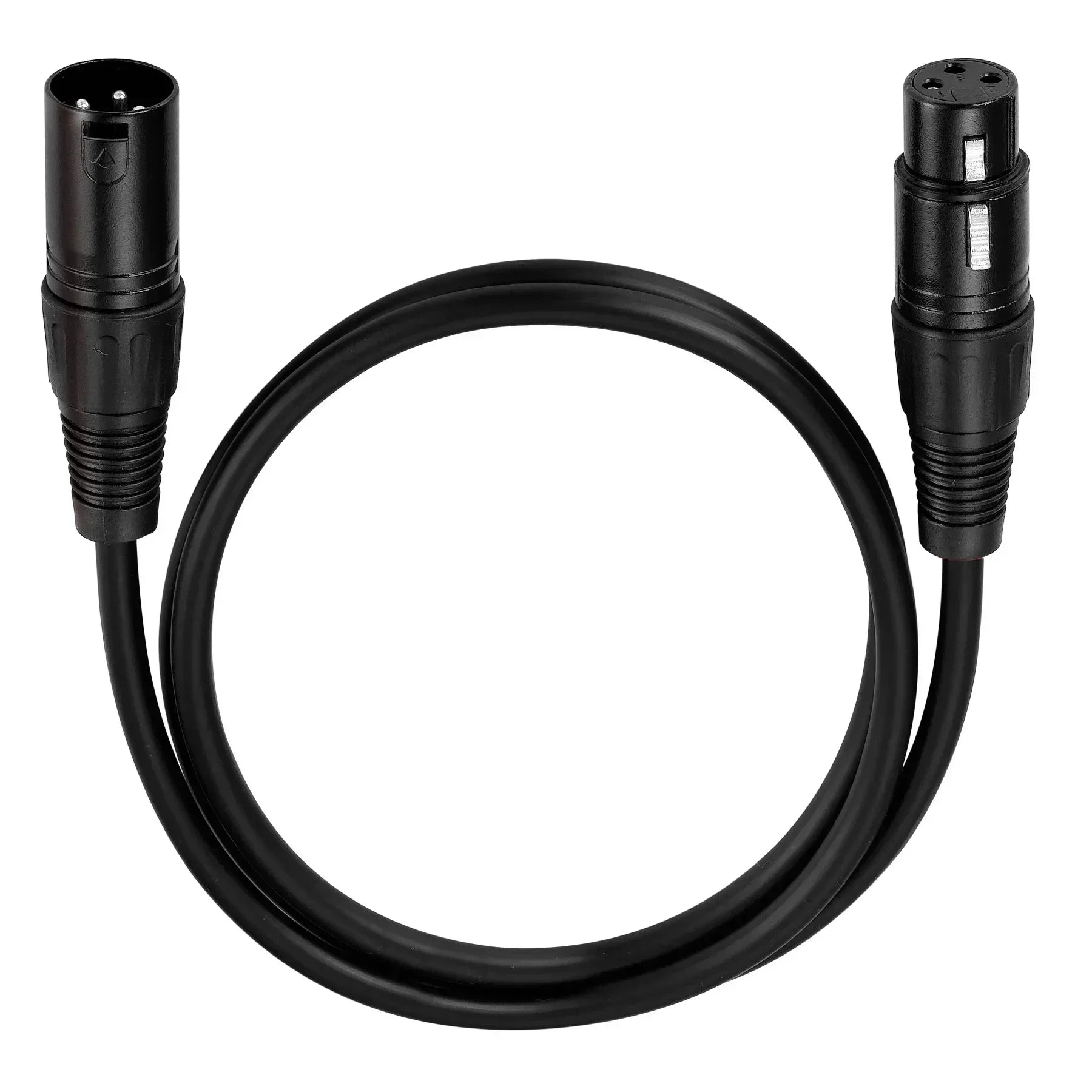 BSN XLR Audio Cable 3-Pin Male to Female Shielded OFC Mic Lead for Mixer, Amplifier & Studio Use