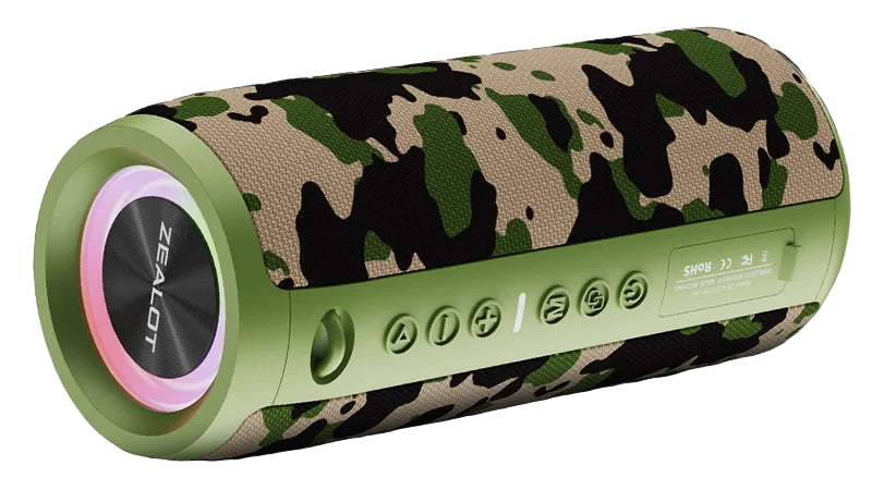 40W Portable Waterproof Outdoor Wireless Subwoofer Speaker with Dual Pairing 5200mAh