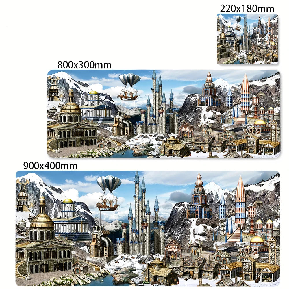 Large Extended Gaming Mouse Pad Desk Mat for Laptops Keyboard Office and Anime Themed Setups