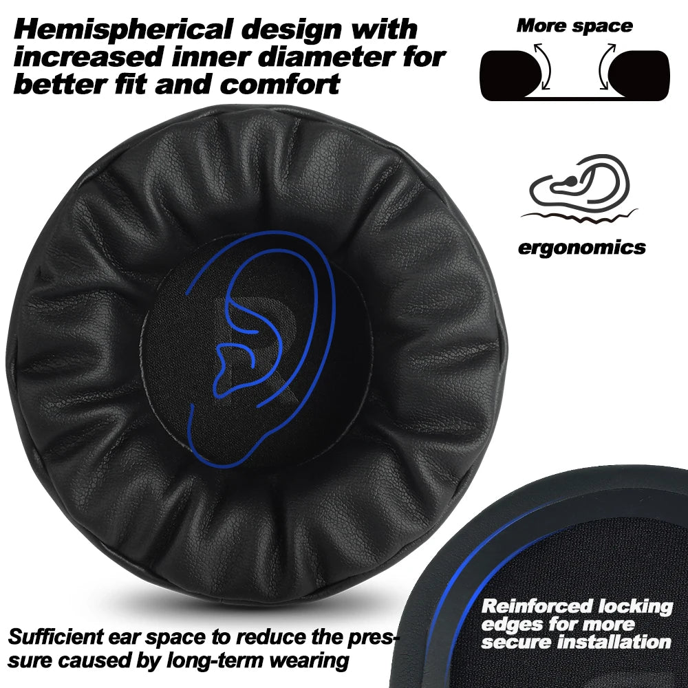 Earphone Pads for Audio-Technica ATH-Ad1000x Ad2000x Ad900x Ad700x A950lp Ad400 AD500x Replacement Earpads Covers Sponge Protein