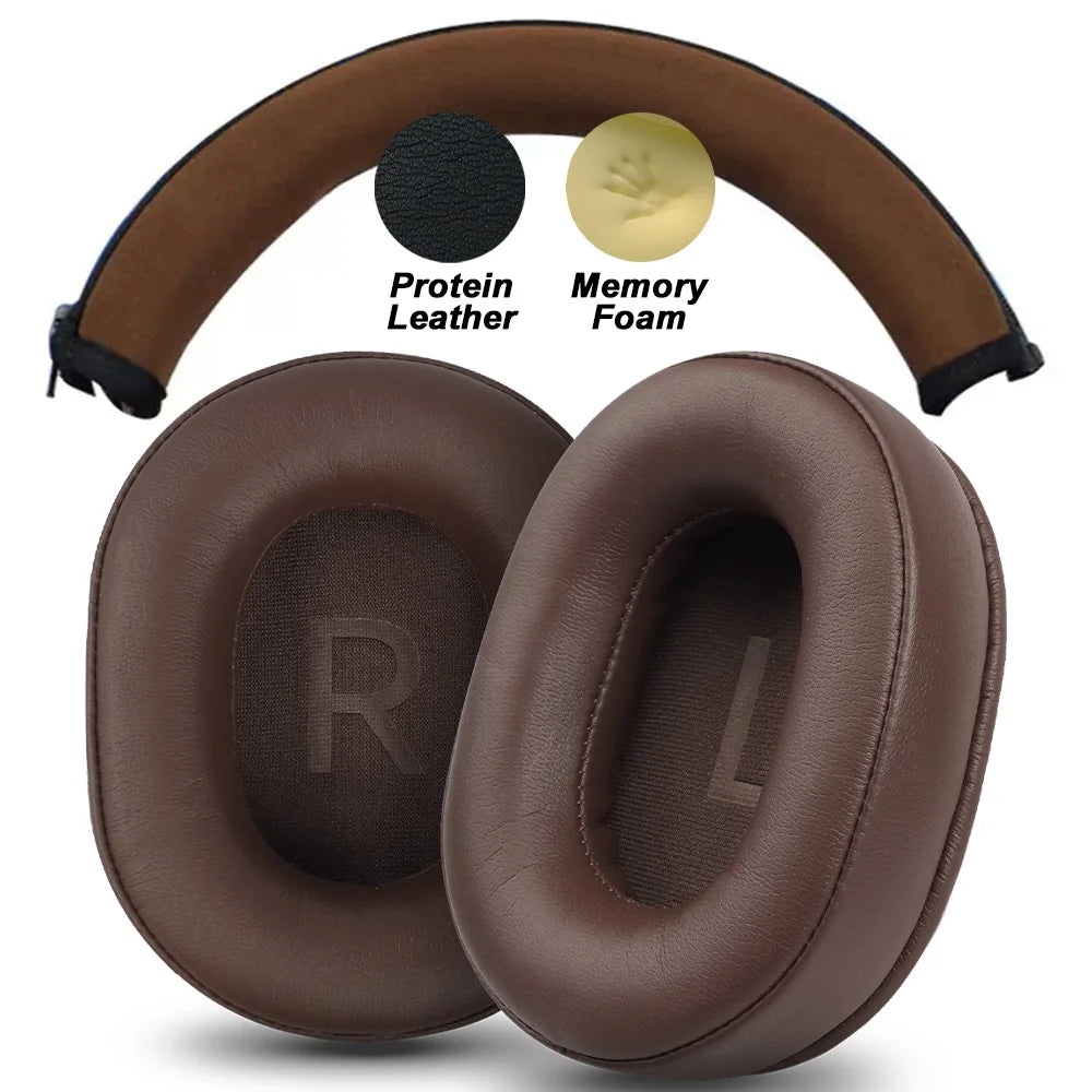Premium Replacement Audio-Technica Oval Ear Pads Cushions for Over-Ear Headphones Various Materials