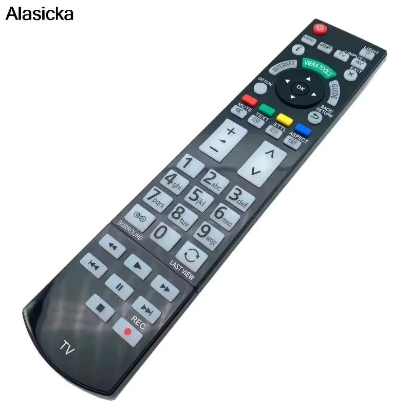Panasonic Replacement Remote Control Compatible with 3D LED Smart Televisions