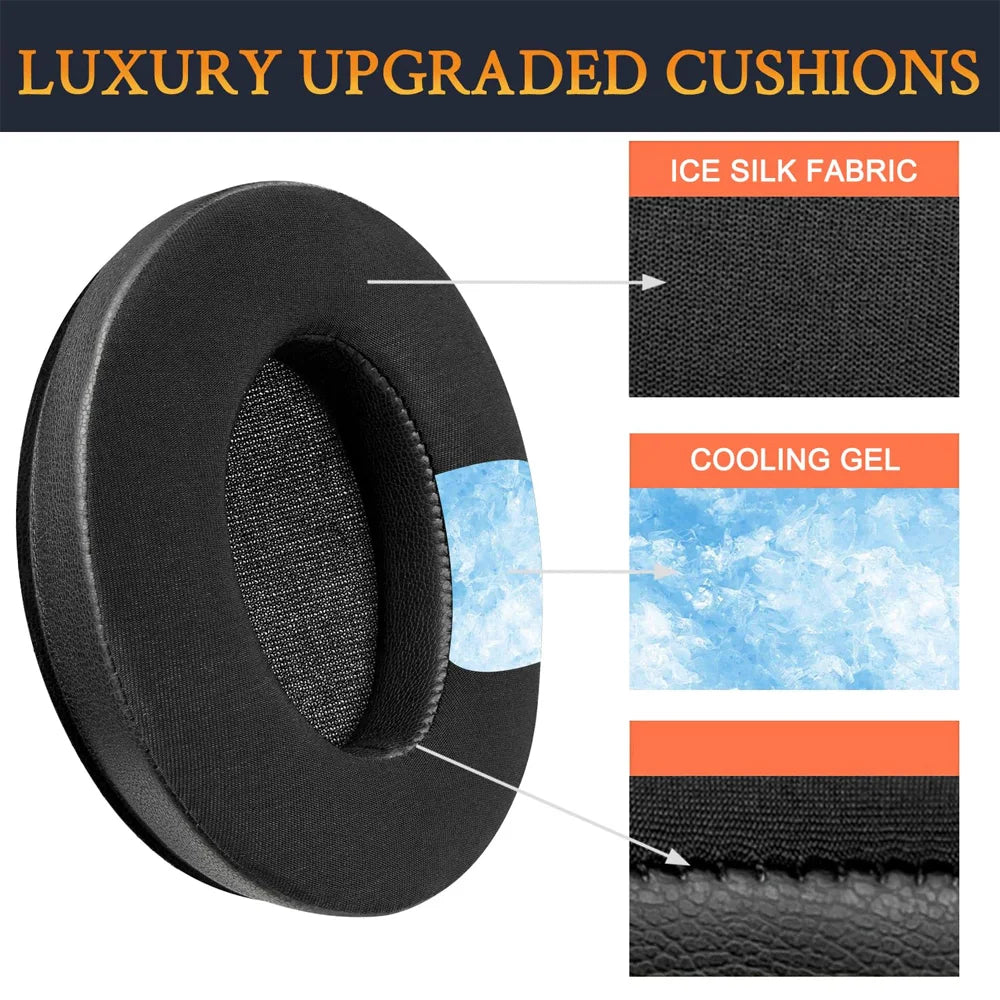 Memory Foam Replacement Ear Pads for Over-Ear Headphones Compatible with Multiple Sennheiser Models