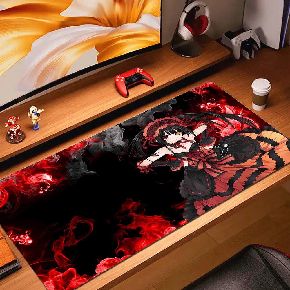 Large Non-slip Gaming Mouse Mat for Desk Ultra Smooth Rubber Office Computer Mousepad