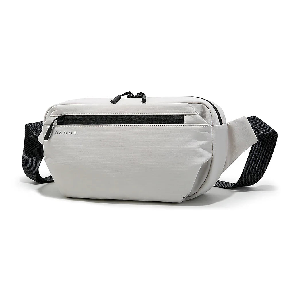 Water Resistant Travel Chest Sling Bag with USB Charging and Anti-Theft Crossbody Design Unisex