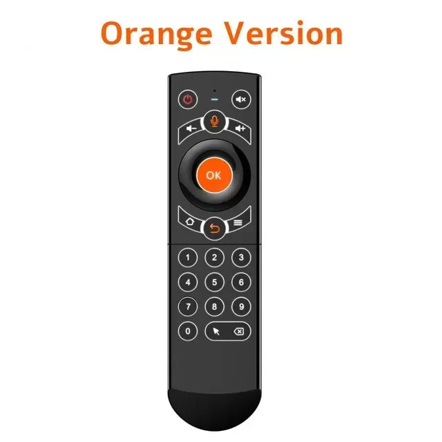 Backlit Voice Remote Control with 2.4G Wireless Keyboard Air Mouse for Android TV Box