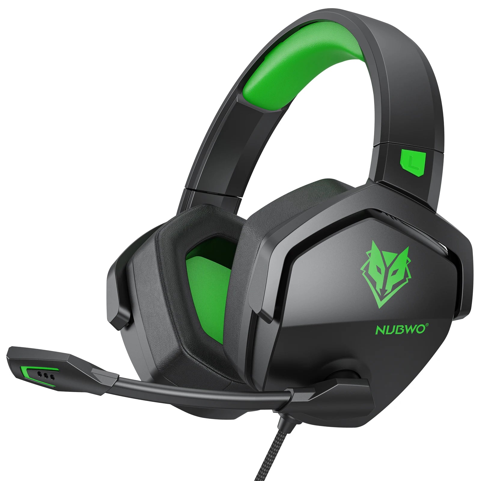 Wired Gaming Headset with Noise Cancelling Microphone and Immersive Stereo Audio for Consoles