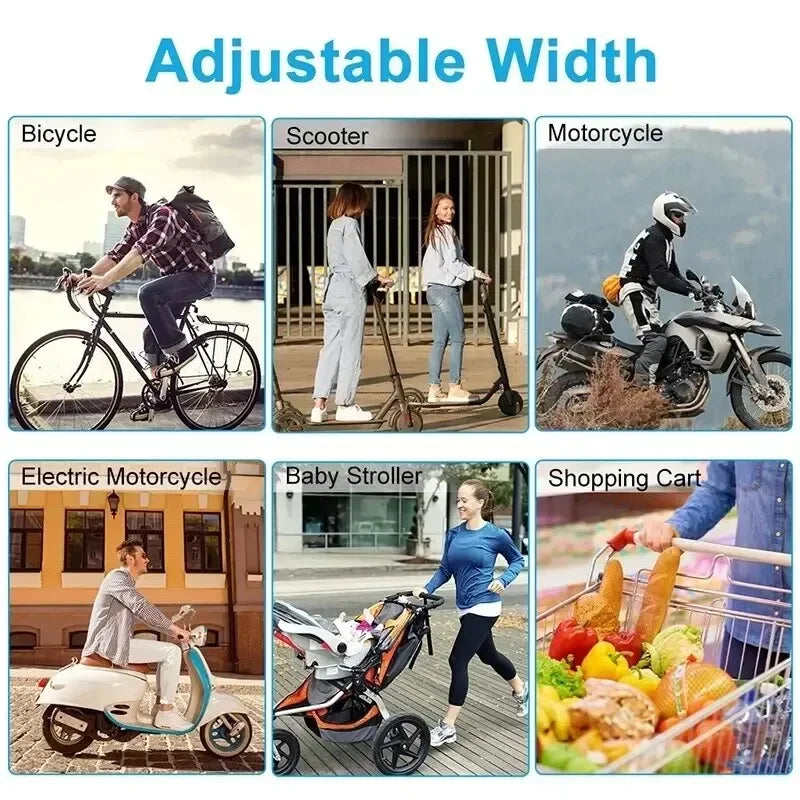 360 Degree Rotatable Electric Bicycle Phone Holder for Motorbike and Mountain Bike Riding