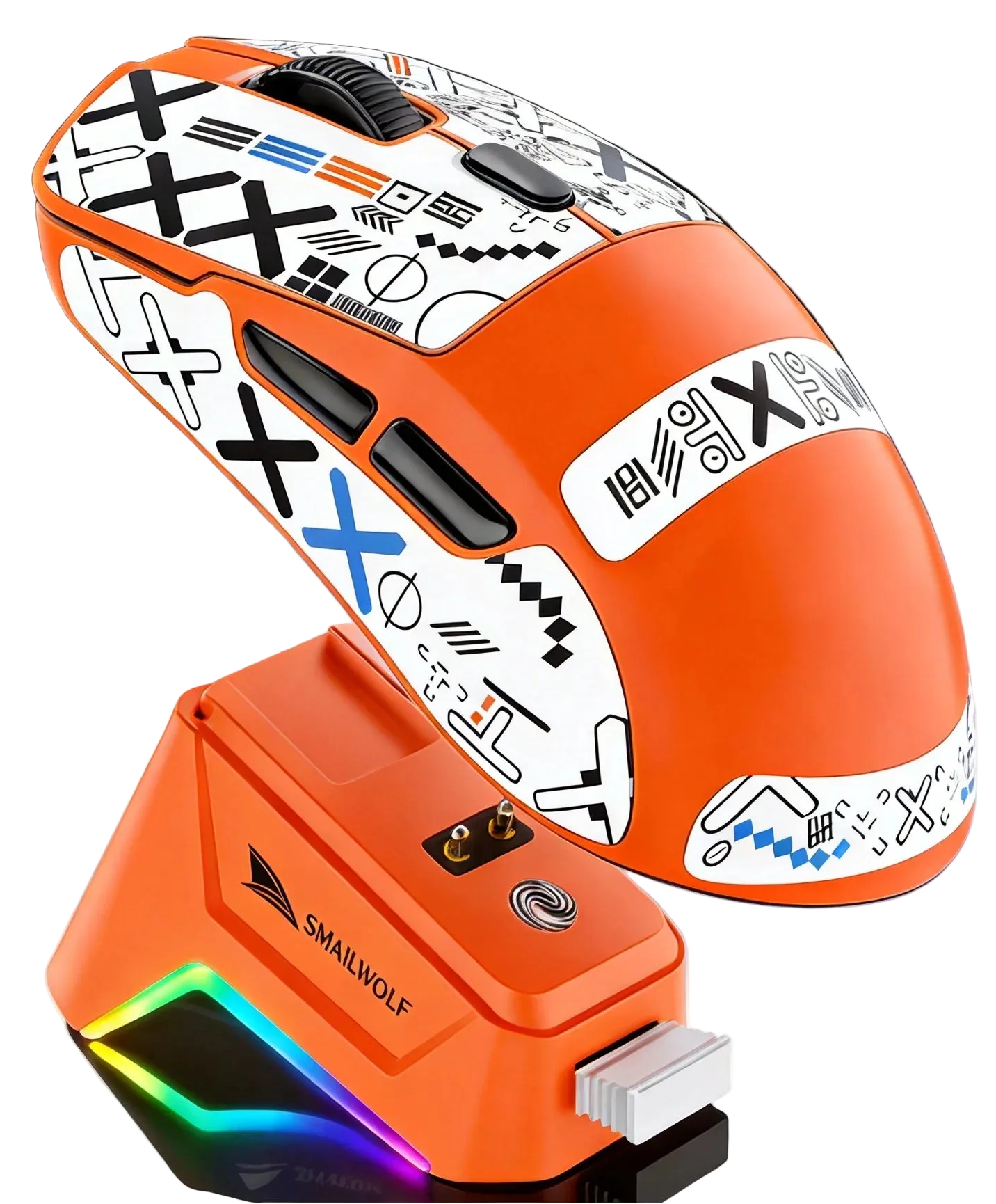Bluetooth Wireless Gaming Mouse with Three-Mode Connectivity for Laptop and Office Use