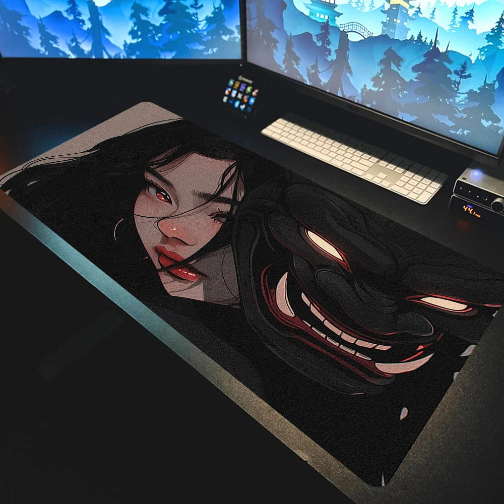 Large Extended Gaming Mouse Mat Non-slip Rubber Desk Pad for Office Home Computer Setups