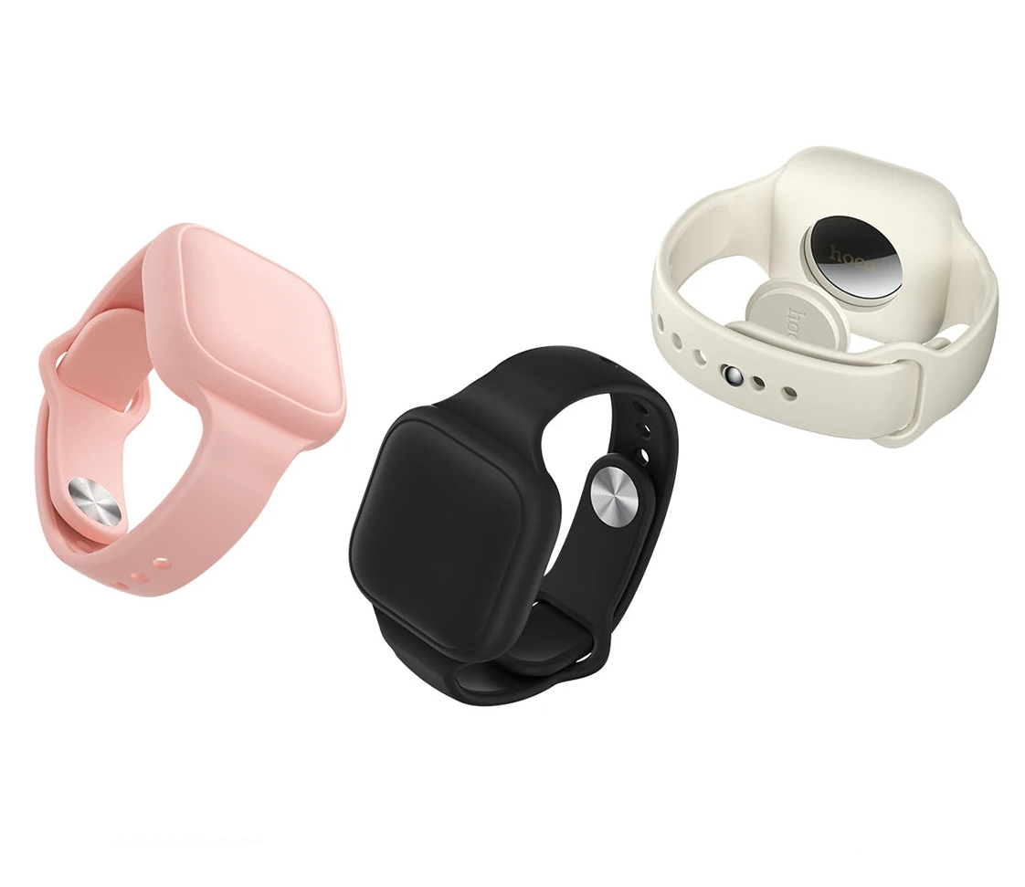 Smart Anti-Lost GPS Tracker Tag Bracelet for Kids, Pets and Personal Items Compatible with Find My App