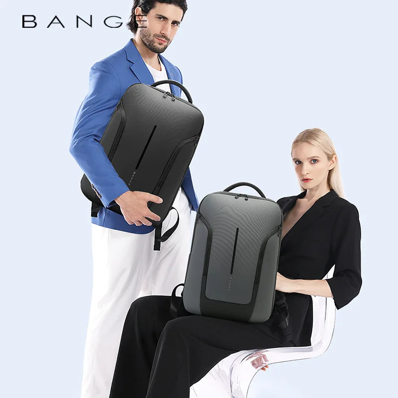 Water Resistant 15.6 Inch Laptop Backpack for Travel Carry-On and Daily Use with USB Charging Port