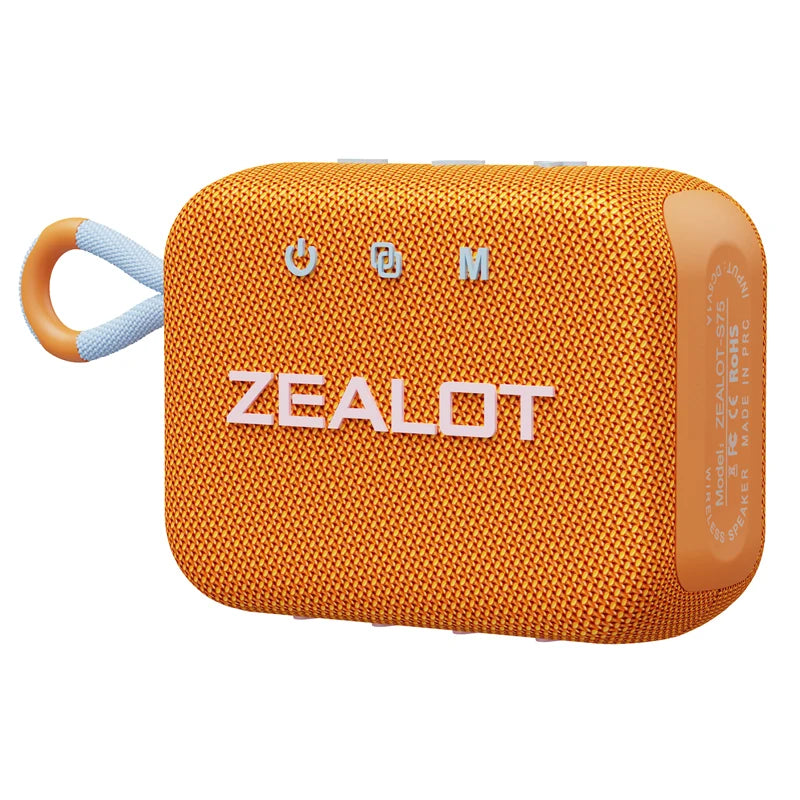 Portable Wireless Subwoofer Speaker with Deep Bass, Bluetooth 5.3, and 16 Hours Playtime