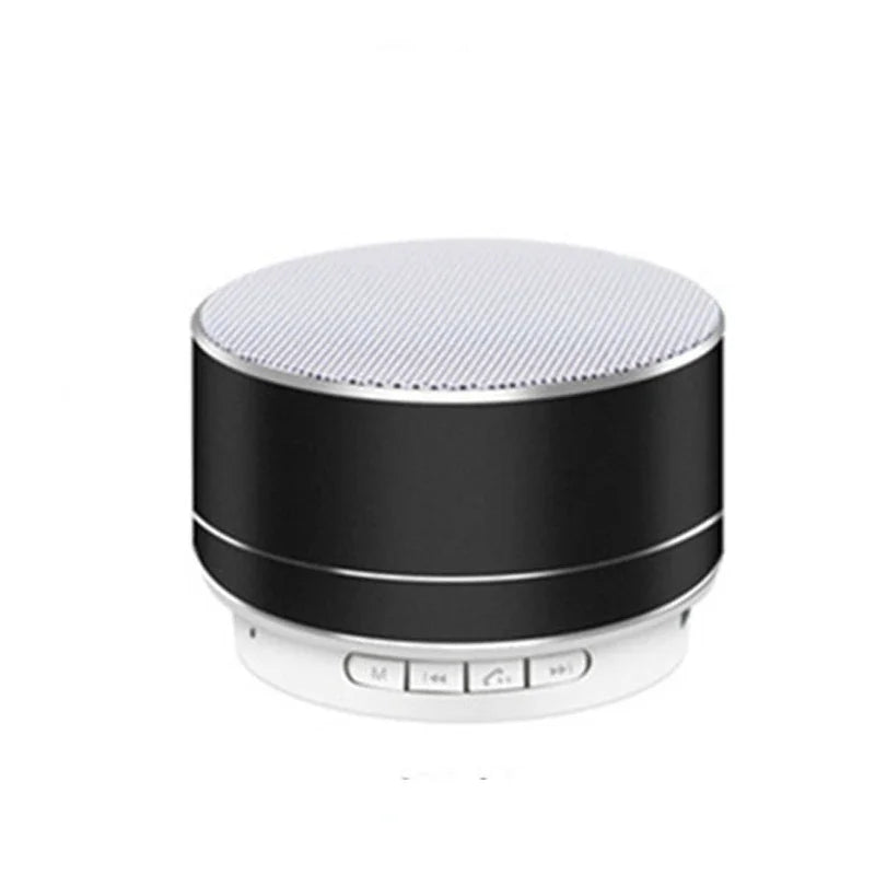 A10 Mini Bluetooth Speaker, Steel Cannon Bass, Portable Stereo Sound for Home or Outdoor Use