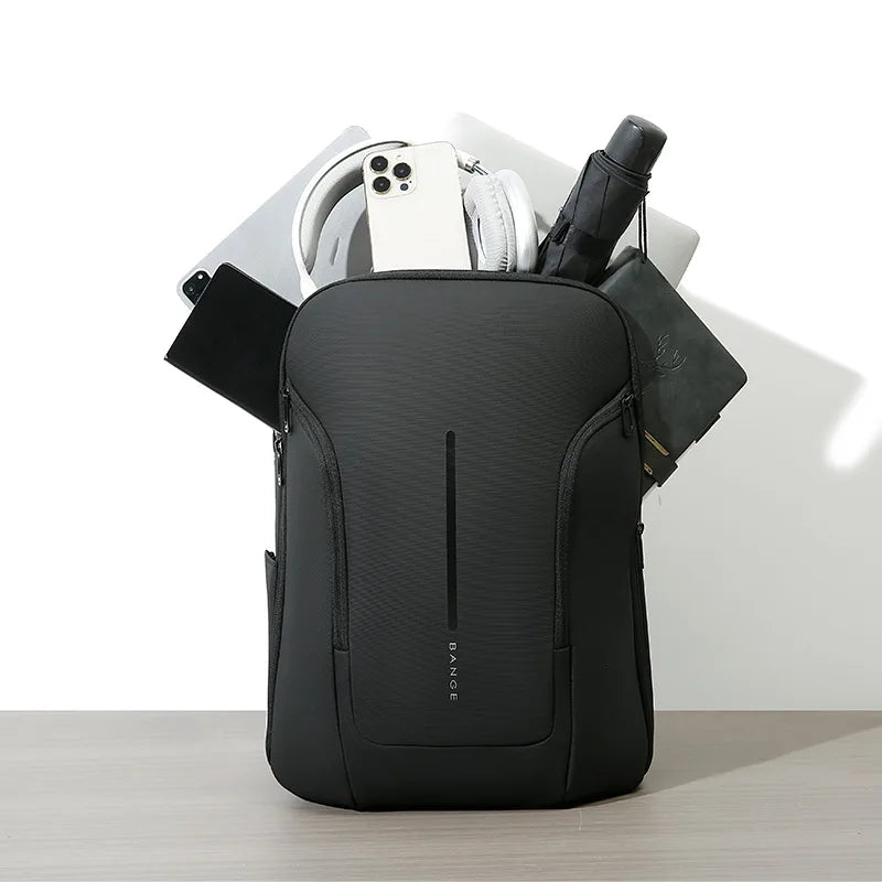 Water Resistant 15.6 Inch Laptop Backpack for Travel Carry-On and Daily Use with USB Charging Port