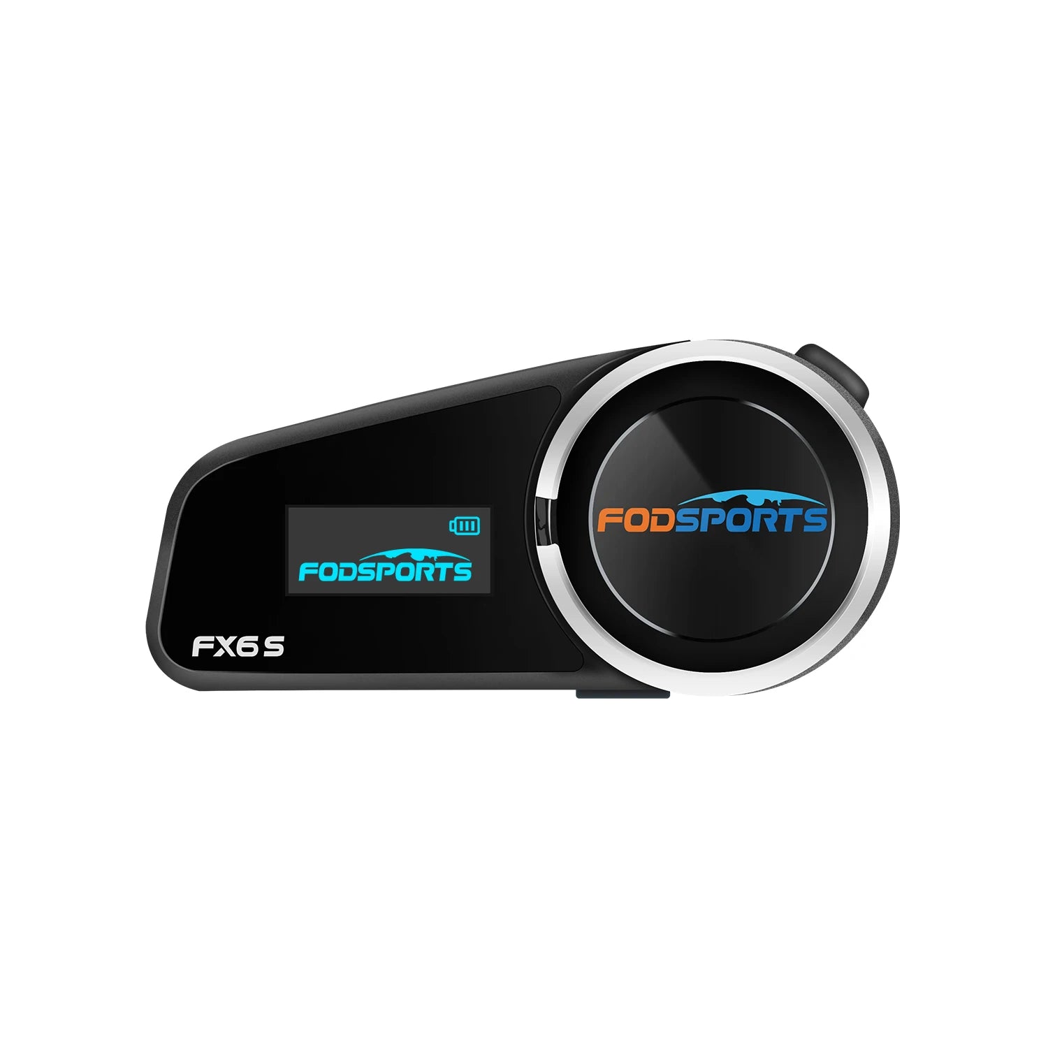 Bluetooth 5.0 Motorcycle Helmet Intercom Headset with FM Radio and Universal Pairing for 6 Riders