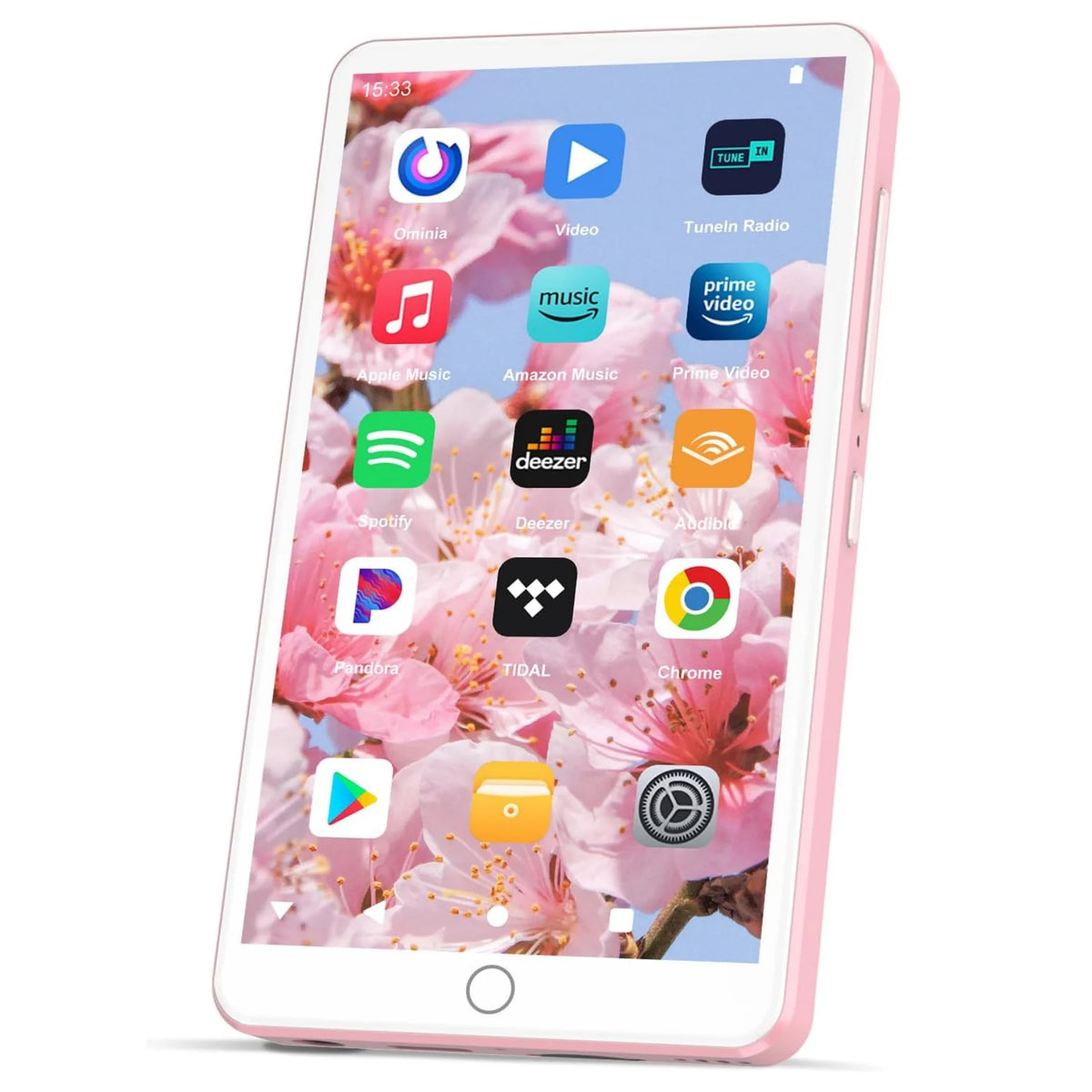 Touchscreen MP3 Player with Android 13, Bluetooth, WiFi, Large Storage and Built-in Speaker
