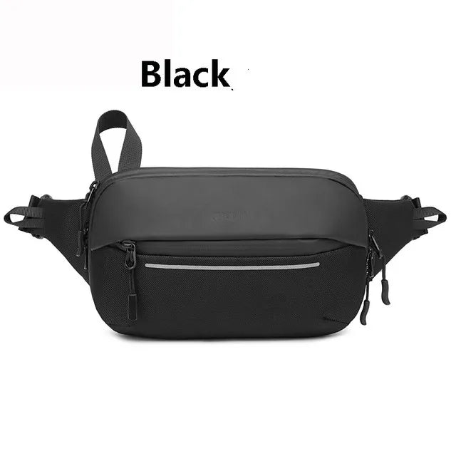 Expandable Water Resistant Crossbody Sling Bag with USB Charging and Anti-Theft for Travel