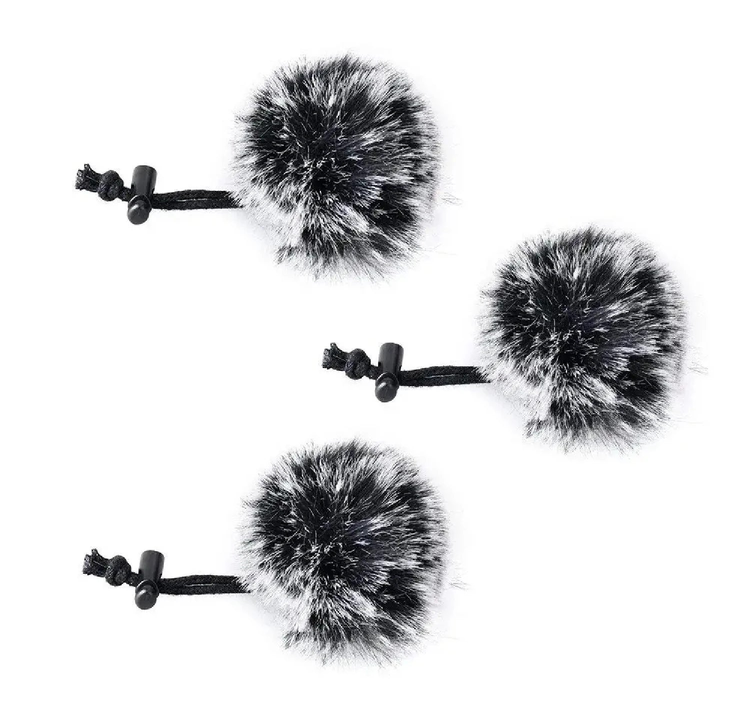 Mini Furry Windscreen Wind Muff Cover for Lavalier Microphones – Universal Fit in Multiple Colours