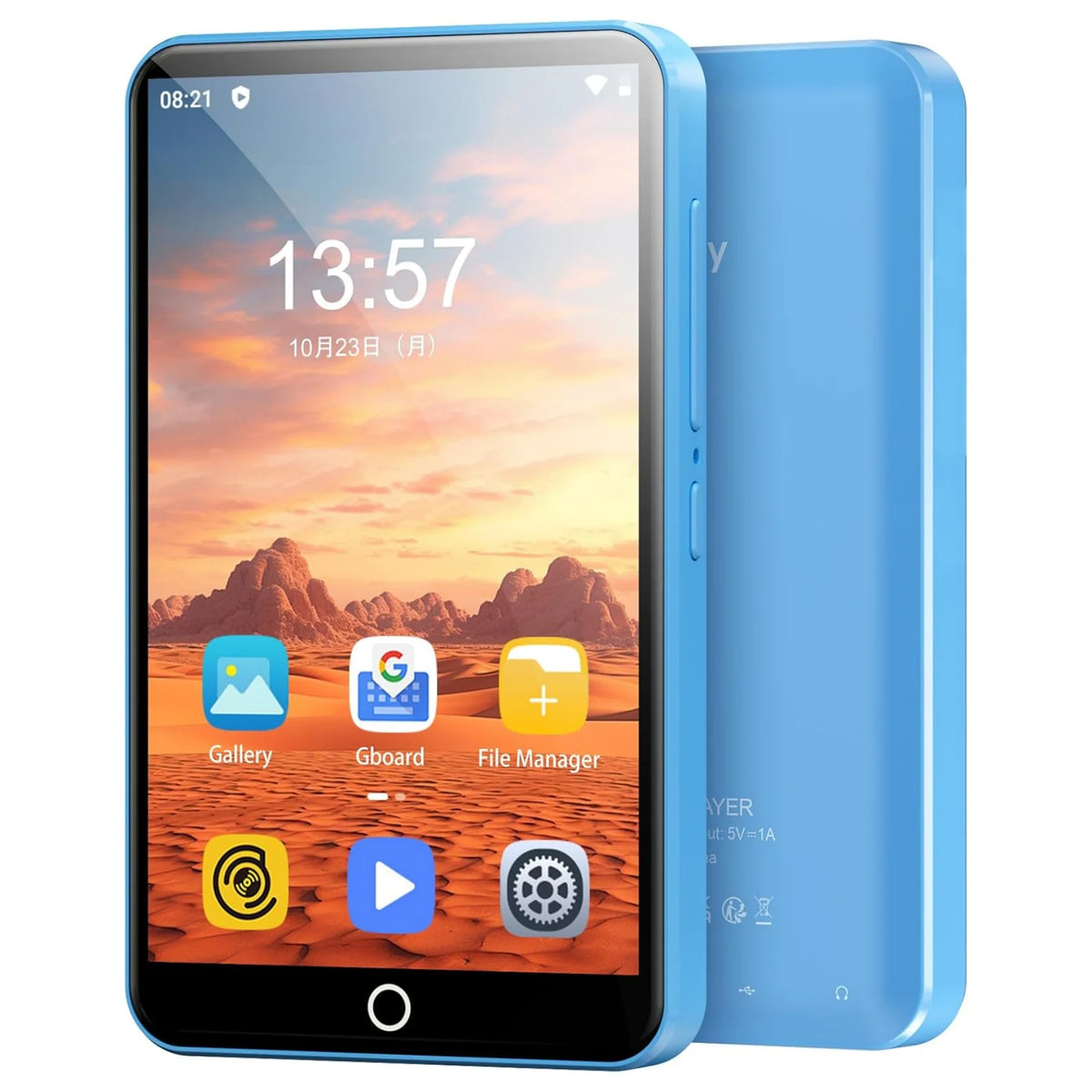 16GB Bluetooth and WiFi MP3 Player with 4 Inch Touchscreen FM Radio eBook and 512GB Expansion