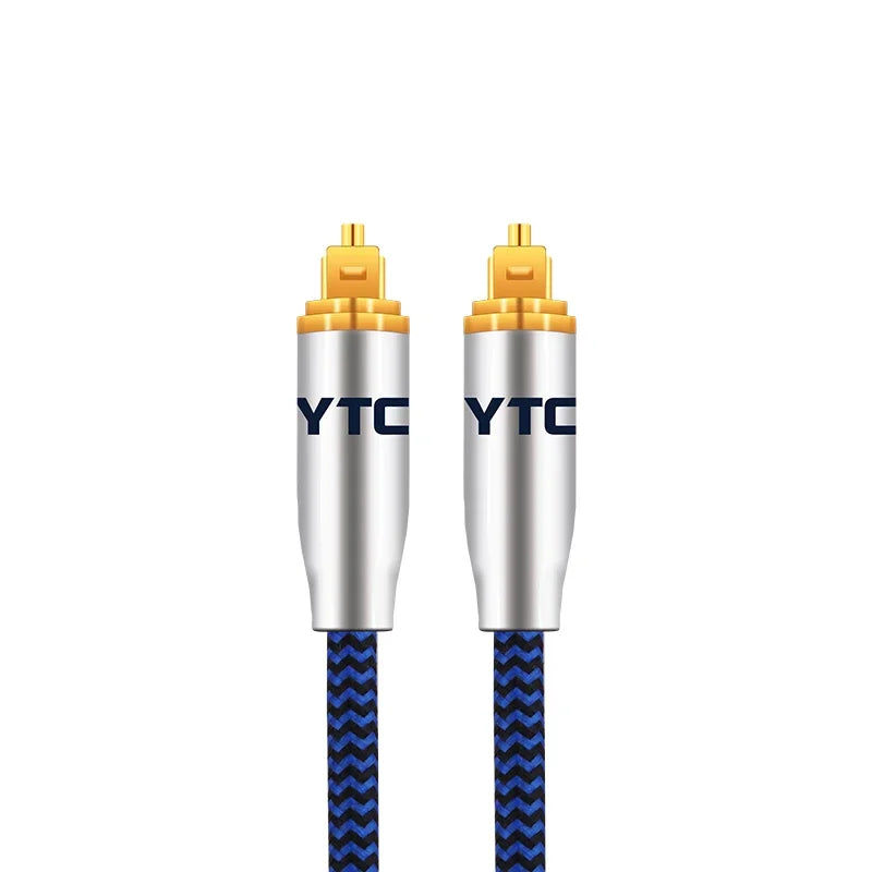 Premium Digital Optical Audio Cable Toslink SPDIF Fibre Cable for Soundbar and Amplifier