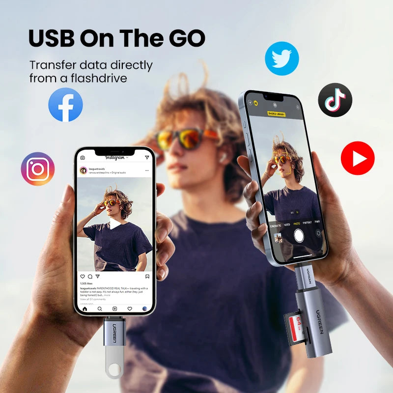 USB 3.0 OTG Adapter Type-C to USB Female Converter for MacBook Xiaomi Samsung