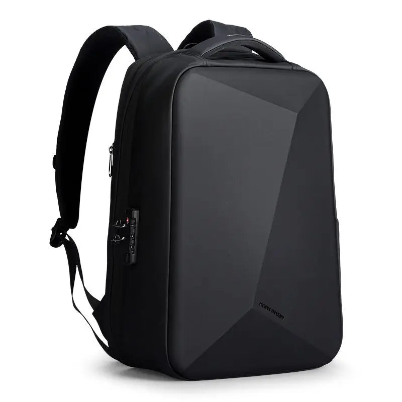 Expandable business laptop backpack anti-theft with USB port for travel and everyday use 15 inch