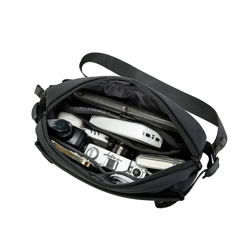 Lightweight Water Resistant Sling Crossbody Chest Bag for Daily Use Travel and Casual Outings