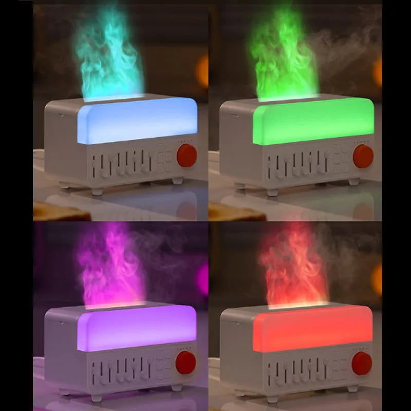 Wireless Aromatherapy Humidifier with Bluetooth Speaker and RGB Light for Relaxing Sleep
