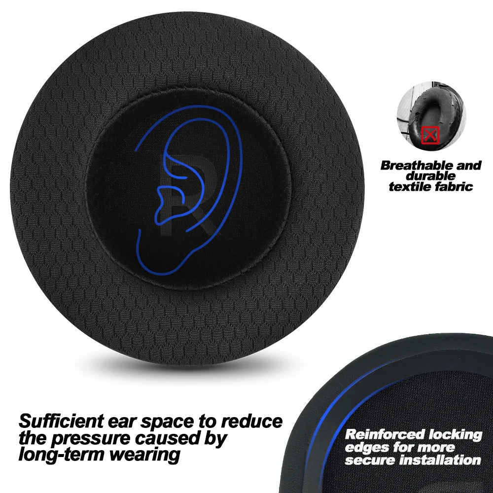 Premium Replacement Ear Pads for Samson Headphones Compatible with SR850 SR950 Soft Memory Foam