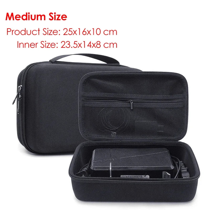 Hard Shell Digital Gadgets Storage Case for Power Adapters HDD Power Banks Electronics Tools