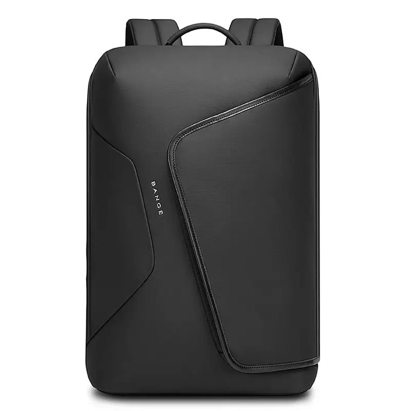 Business Laptop Backpack Water Resistant School Bag with 15.6 Inch Computer Compartment Black Grey