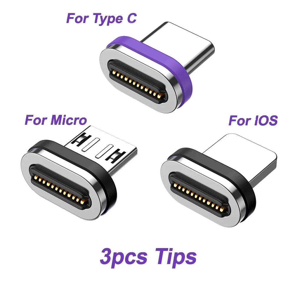 USB C Magnetic Adapter 40Gbps 8K 60Hz 240W PD Fast Charge Converter for Laptops and Devices