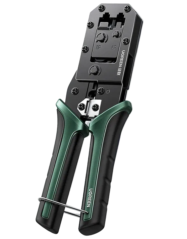 RJ45 Network Cable Crimping Tool for CAT6 CAT7 Ethernet LAN Cutting Stripping Crimper Pliers