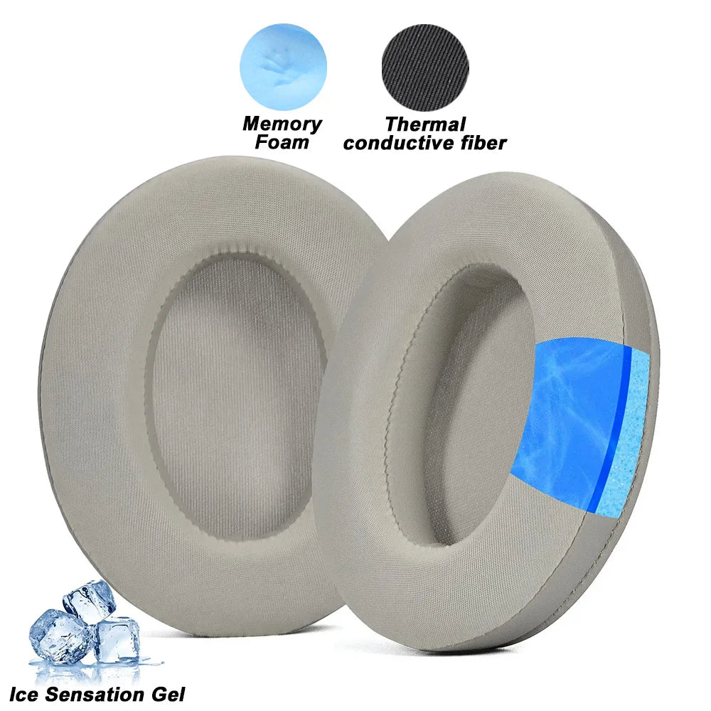Premium Replacement Memory Foam Protein Leather Earpads Cushions for Over-Ear WH-1000XM3 Headphones