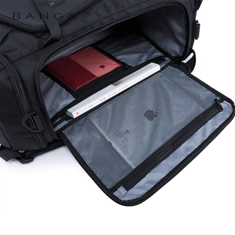 Large Capacity Multifunction Travel and Gym Bag Backpack with Anti-stain Canvas Material