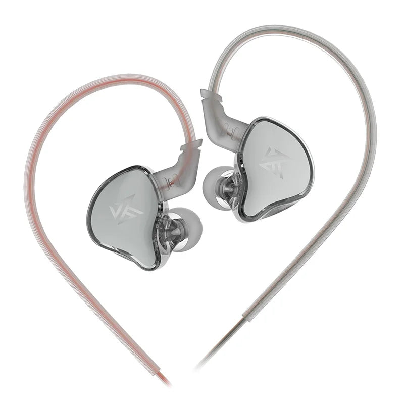 KZ EDCX Wired In-Ear Earphones with Mic, 3.5mm Plug, HiFi Sound, and Noise Isolation