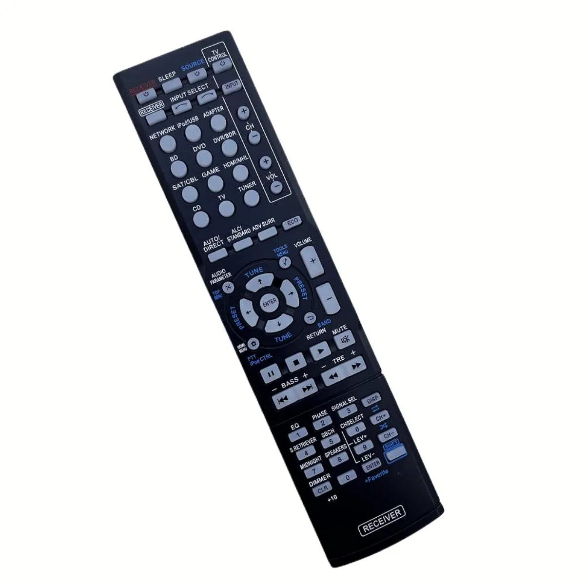 Replacement Remote Control for Pioneer Home AV Receivers and Audio Video Players IR 433MHz