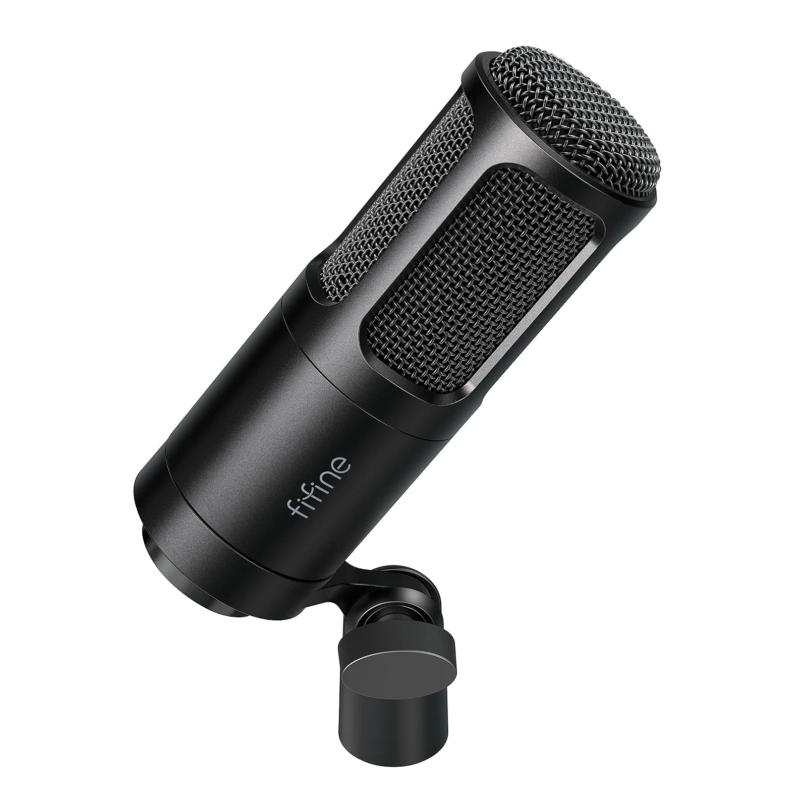 XLR Dynamic Podcast Microphone with Cardioid Pickup, Metal Vocal Mic for Streaming Recording