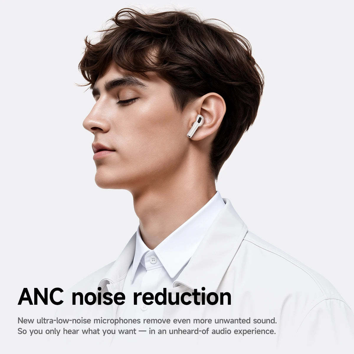 True Wireless Earbuds with ANC Heart Rate Monitor Bluetooth AI Translation Long Battery Life