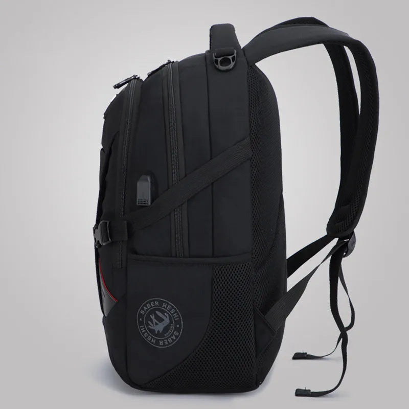 Multifunction Anti-Theft Water Resistant 17 Inch Laptop Backpack with USB Charging for Travel