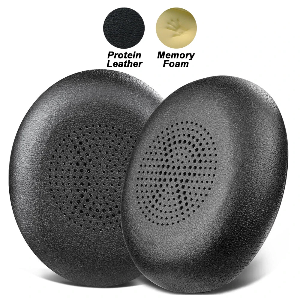 Memory Foam Replacement Earpads for Jabra Evolve2 65 40 Elite 45h Headphones Compatible Cushions