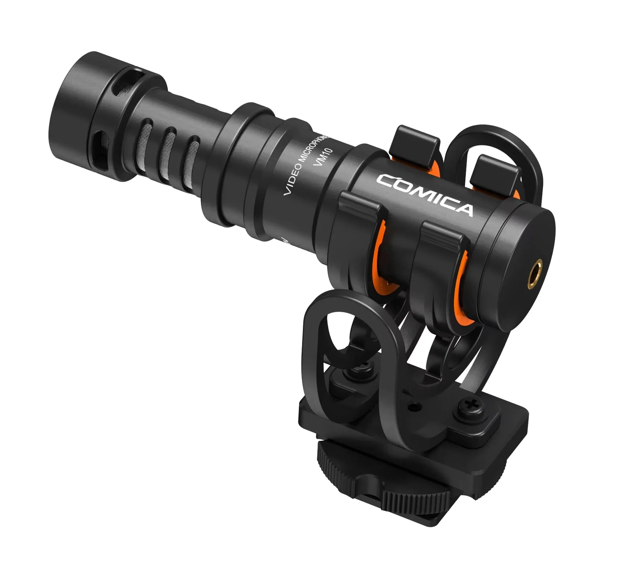 Mini Cardioid Condenser Shotgun Microphone Plug and Play for Smartphones and Cameras