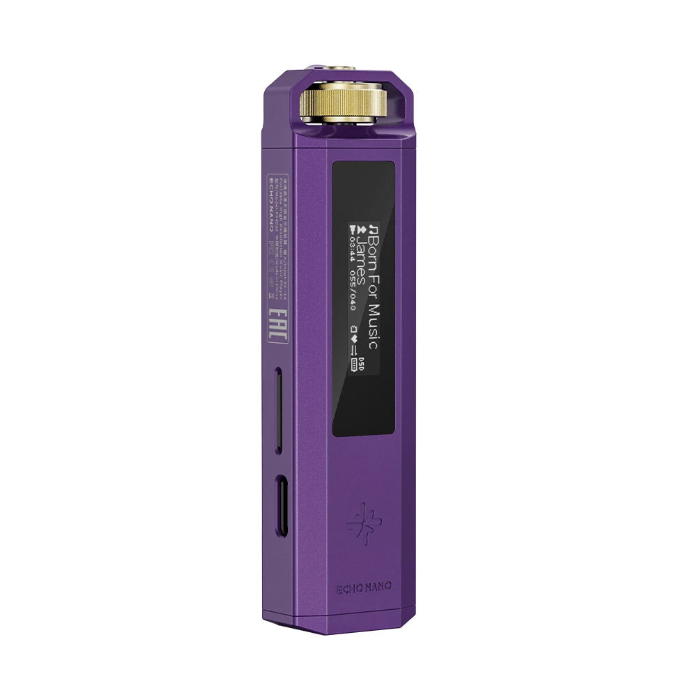 Retro pocket MP3 player with OLED display USB DAC lossless audio support portable music device