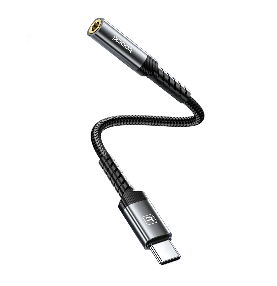 USB C and Lightning to 3.5mm Audio Adapter Cable for Phones Tablets and Laptops