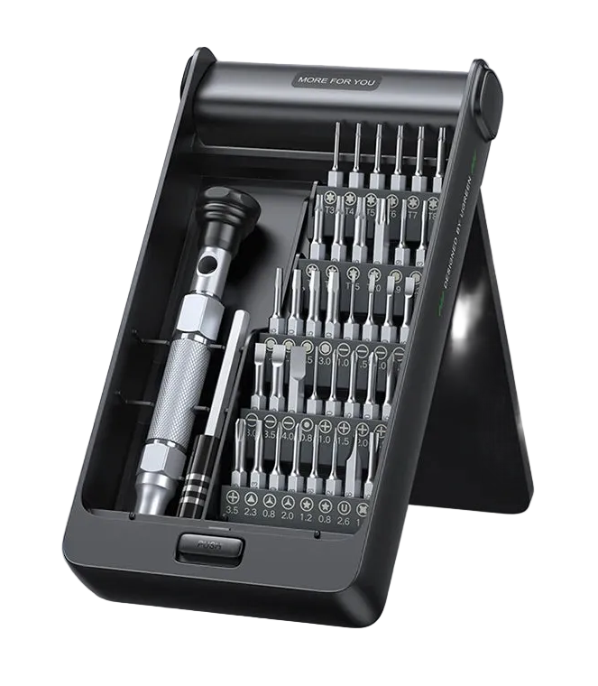 38-in-1 Precision Screwdriver Set for Phone Laptop PC Watch Glasses Repair Disassembly Tool Kit